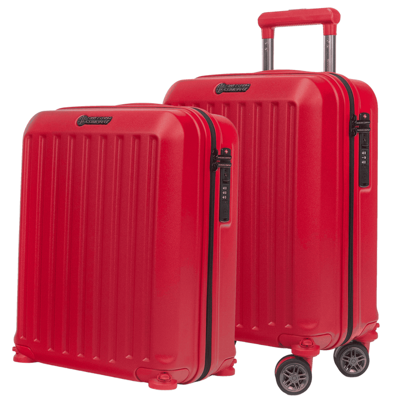 2x Cosmos – 2-in-1 Cabin Suitcase with Removable Wheels (Cabin Size and EasyJet &quot;Under-Seat&quot; Compatible)