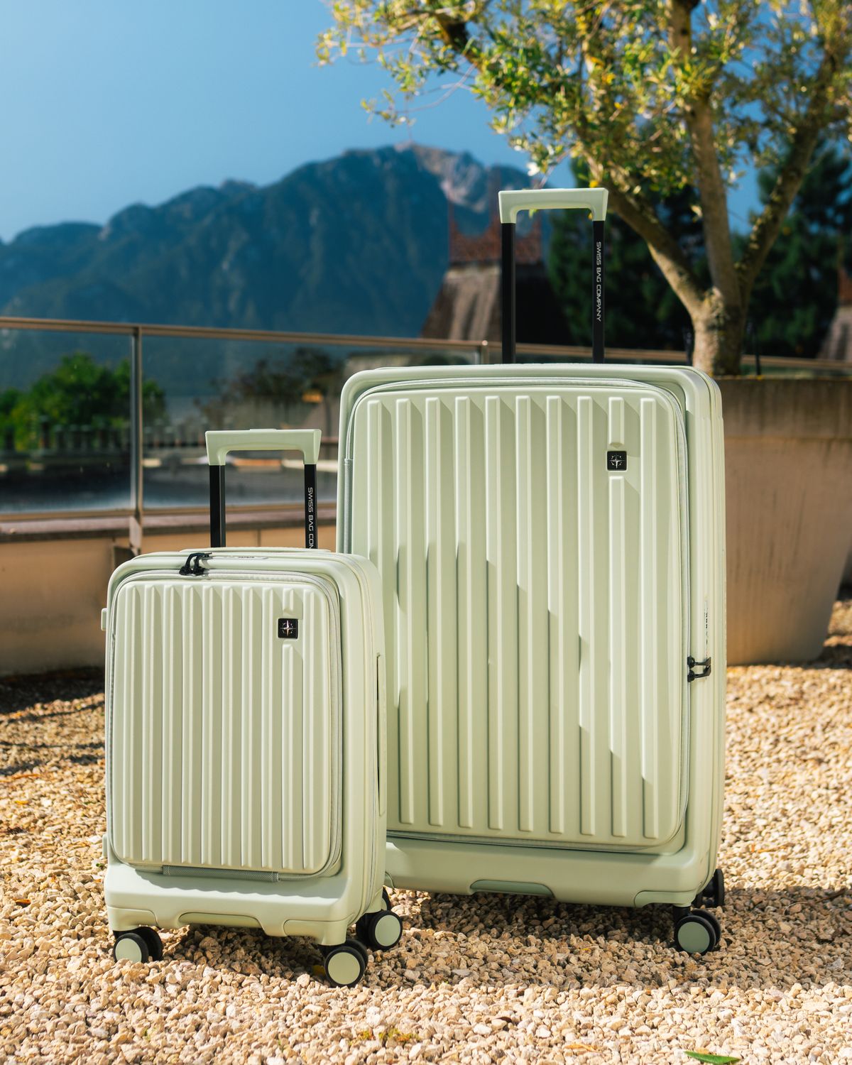 PURE Set of 2 – Cabin &amp; Large Suitcases