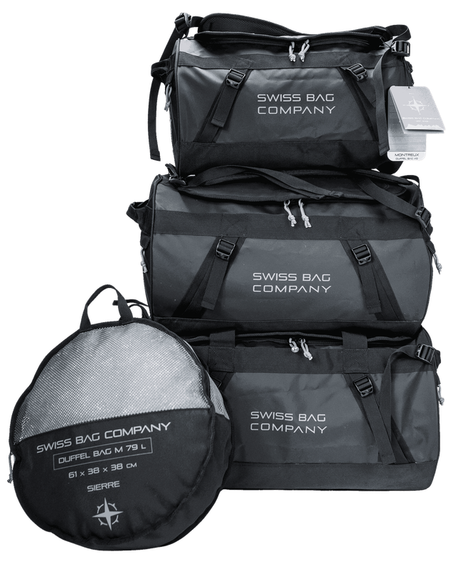 DUFFLE BAG SET PROMO - XS+S+M