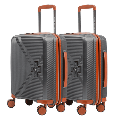 2x New Vision - Under Seat Trolley (Unbreakable)