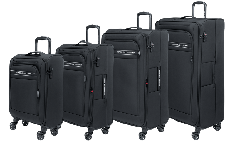 Delemont 4-Piece Luggage Set – Fabric, Comfort &amp; Capacity