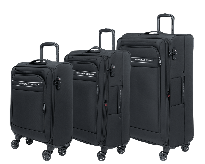 Delemont 4-Piece Luggage Set – Fabric, Comfort &amp; Capacity