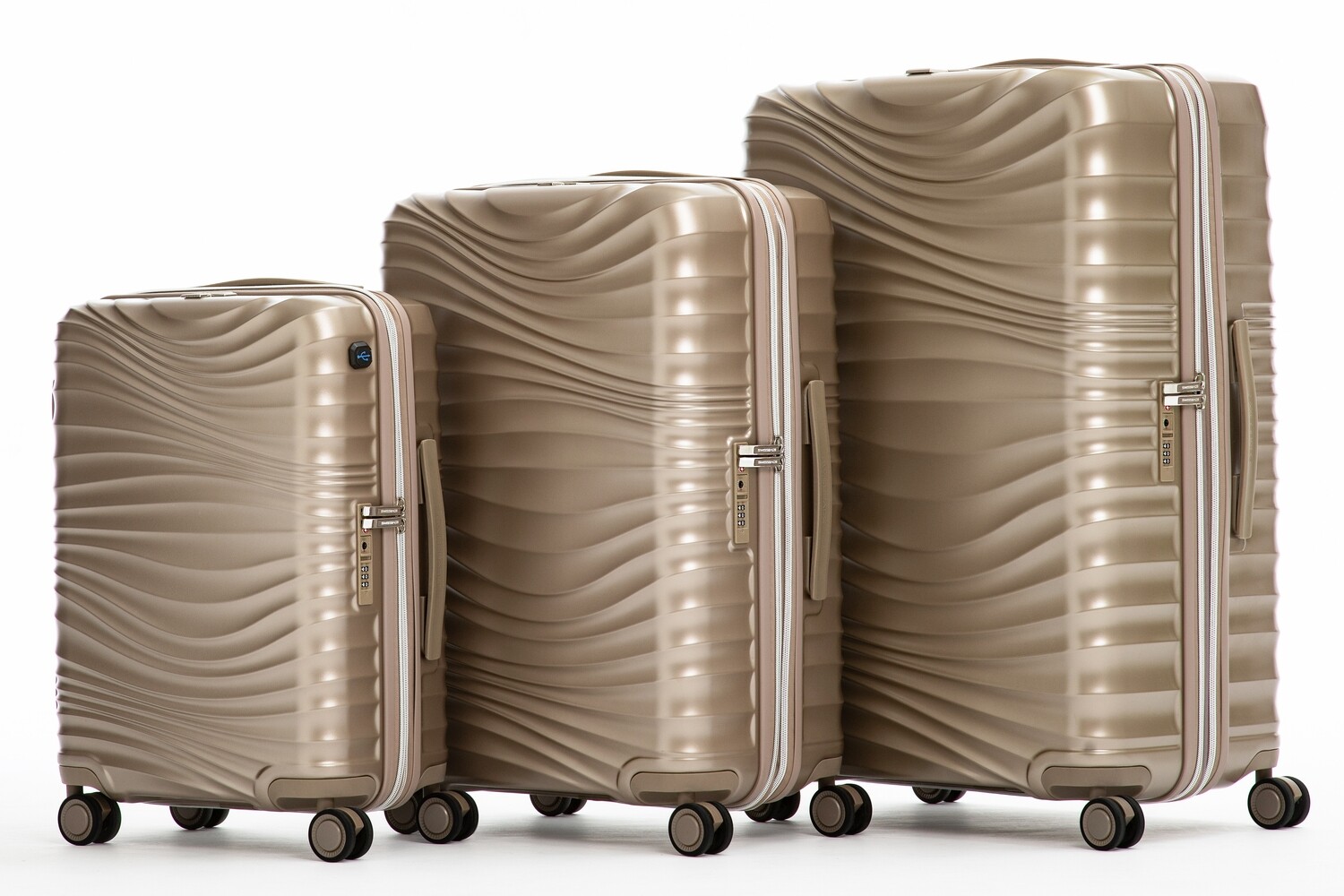 Cruise PROMO - set 3 pieces, S, M and L, couleur: Champagne