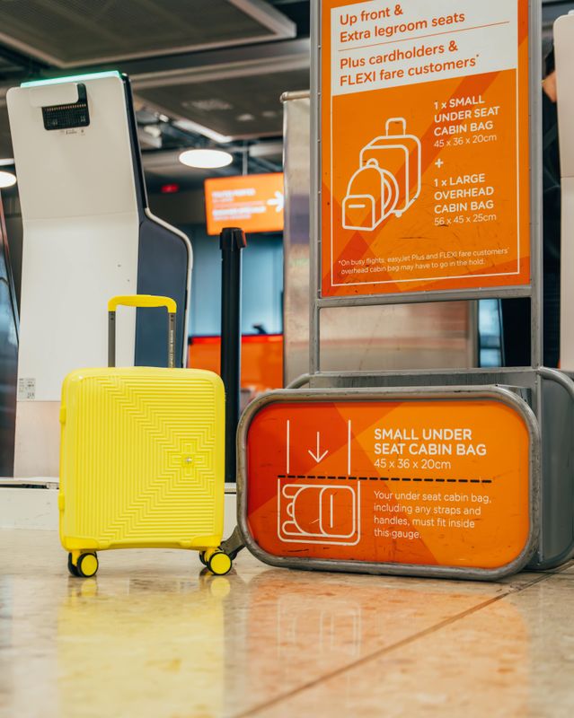 2x Vision - Under Seat Trolley (Unbreakable)