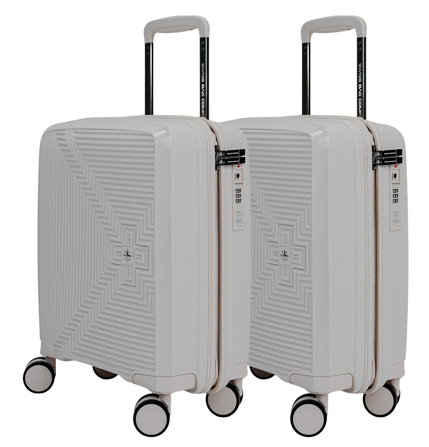 2x Vision - Under Seat Trolley (Unbreakable) 2x Vision - Under Seat Trolley (Unbreakable), Colour: Nude