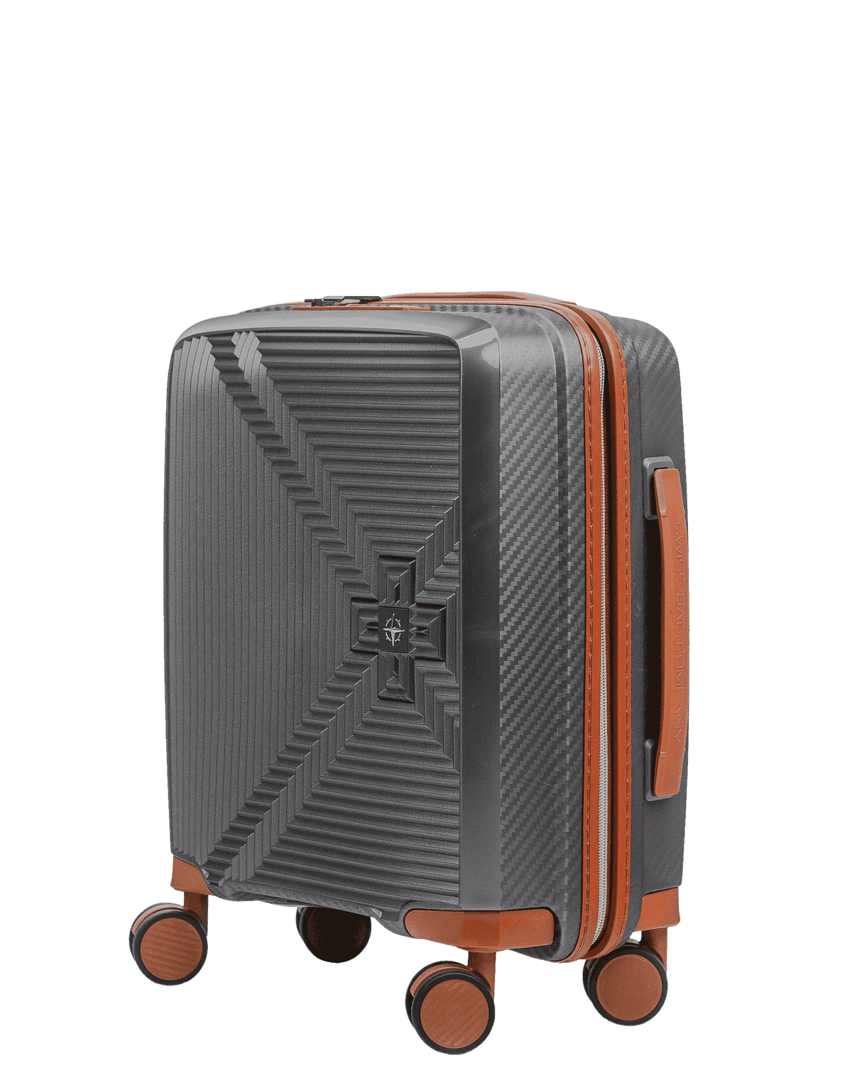 New Vision - Under Seat Trolley (Unbreakable) New Vision - Under Seat Trolley (Unbreakable), Colour: Grey / Cognac