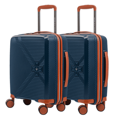 2x New Vision - Under Seat Trolley (Unbreakable)