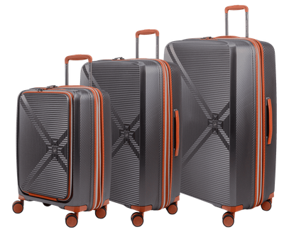 New Vision - Set of 3 luggage (S Front Pocket, L, XL) New Vision - Set of 3 luggage (S Front Pocket, L, XL)