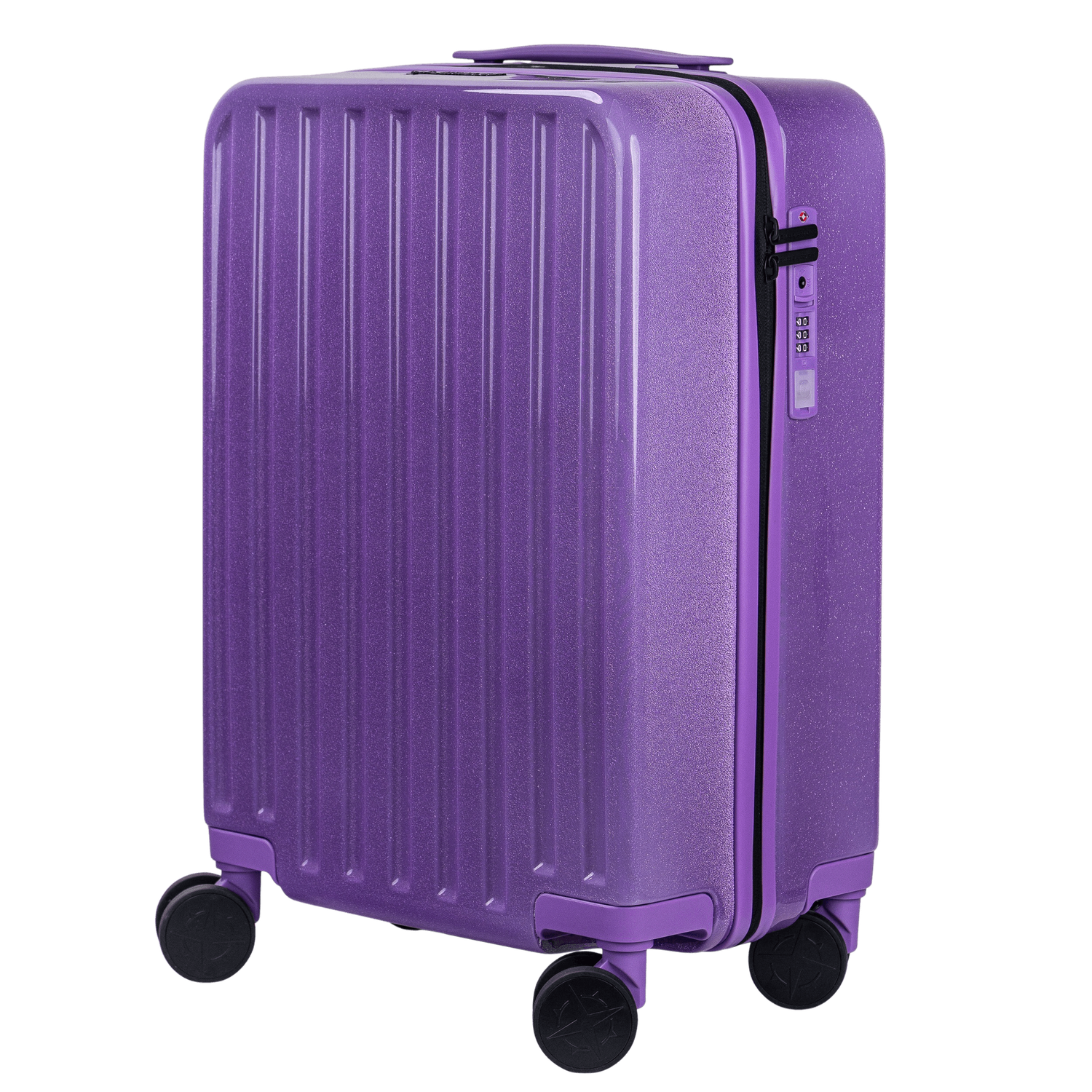 Cosmos Deluxe Sparkle - Cabine size 55 cm, Colour: Purple
