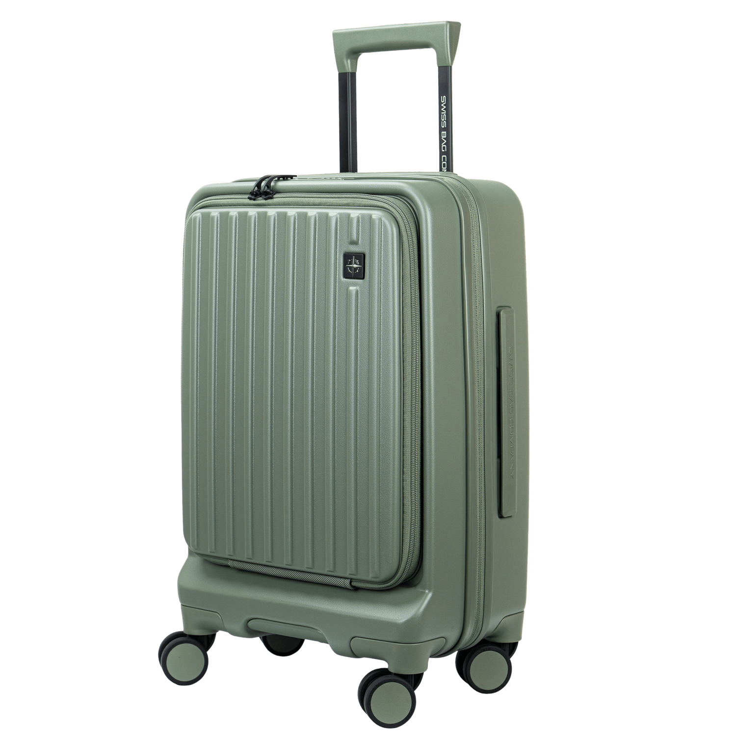 PURE – Eco-Innovative Cabin Suitcase 54 cm PURE – Eco-Innovative Cabin Suitcase 54 cm, Farbe: Khaki Green