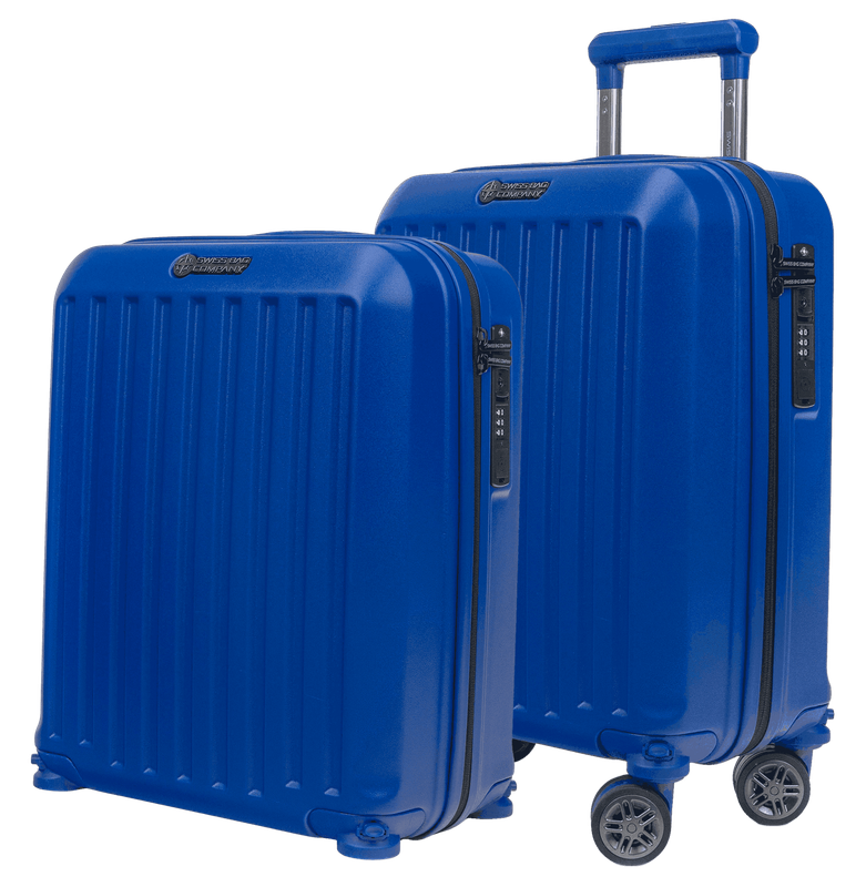 2x Cosmos – 2-in-1 Cabin Suitcase with Removable Wheels (Cabin Size and EasyJet "Under-Seat" Compatible)