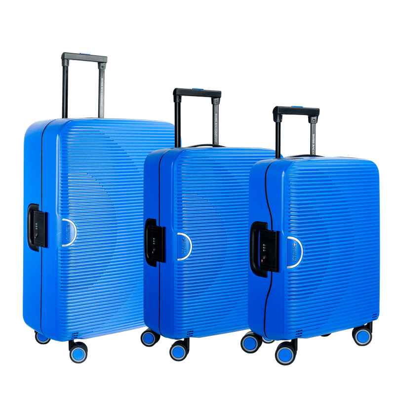 Radiowave Set of 3 Suitcases – Cabin, Medium &amp; Large