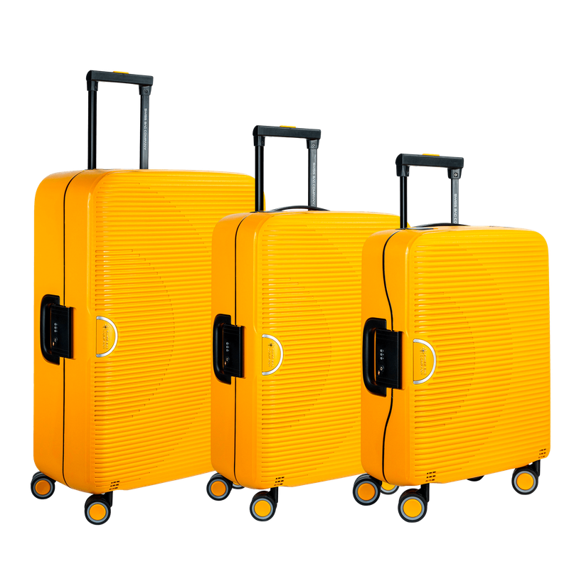Radiowave Set of 3 Suitcases – Cabin, Medium &amp; Large