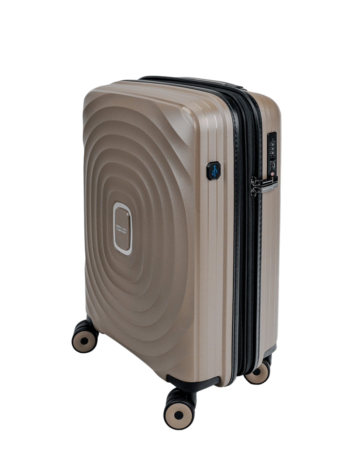 Echo - cabine size expandable 55 cm, Colour: Champagne