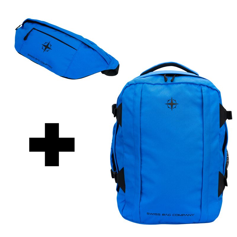Cointrin Backpack + Banane bag