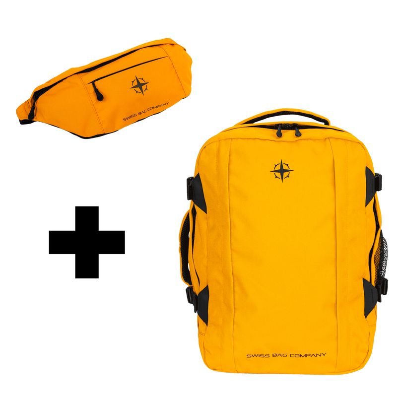 Cointrin Backpack + Banane bag