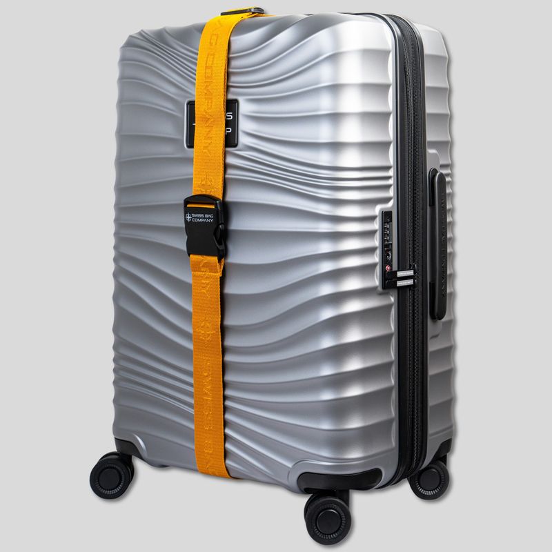 Find Me Luggage Strap - Yellow