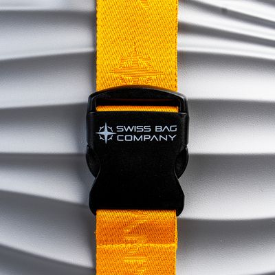 Find Me Luggage Strap - Yellow