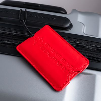 Large Luggage Tag - Red