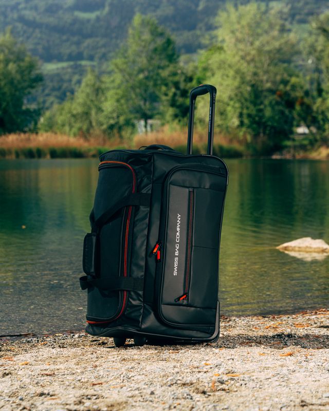 Small Rolling Duffle Bag – 55L Wheeled Travel Bag