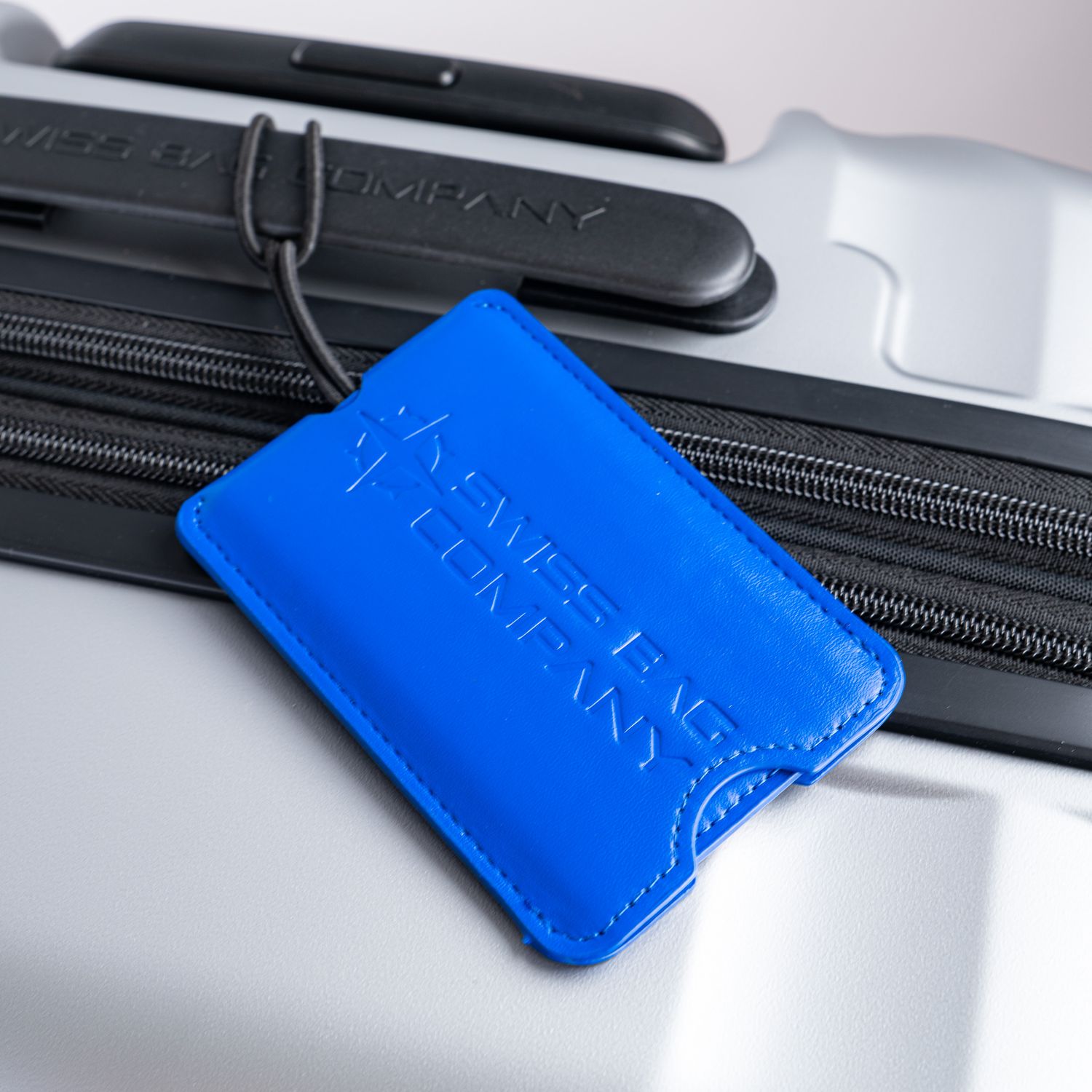 Large Luggage Tag - Blue