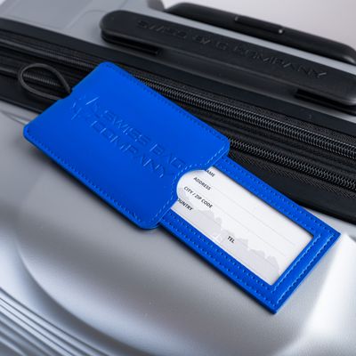 Large Luggage Tag - Blue
