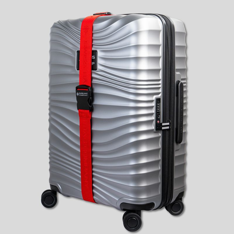 Find Me Luggage Strap - Red