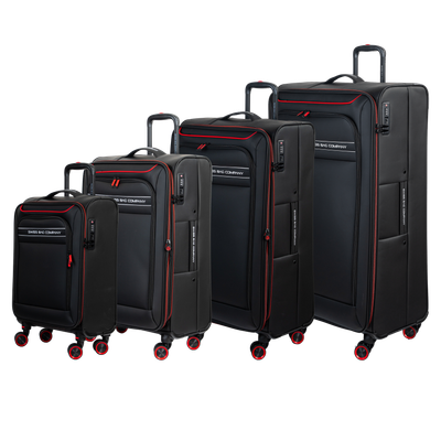 4-Piece Denver Luggage Set (Cabin S + Medium M + Large L + Ultra-Large XL)