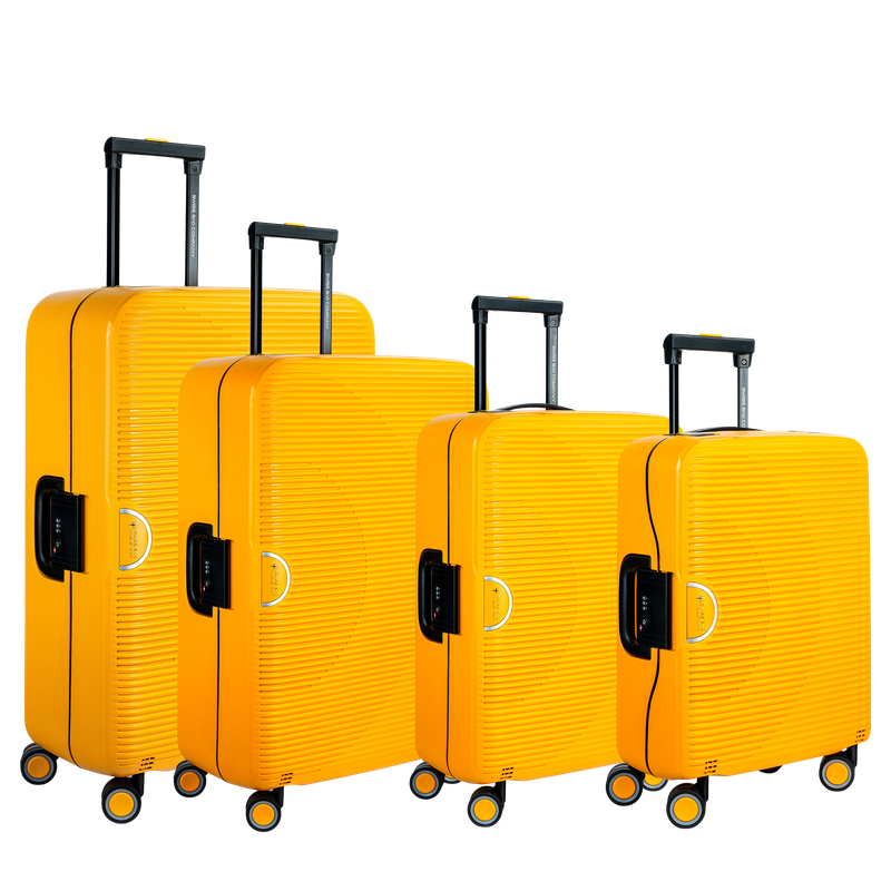 4-Piece Radiowave Luggage Set (Cabin, Medium, Large &amp; Ultra-Large XL)