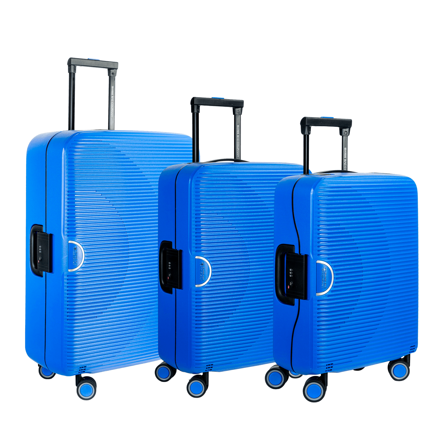 Radiowave Set of 3 Suitcases – Cabin, Medium &amp; Large