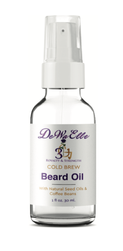 Cold Brew Beard Oil (For Men with Beards & Mustaches)