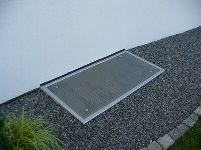 Lichtschachtabdeckung MA 2 mit Wandanschluss Lichtschachtabdeckung MA 2 mit Wandanschluss