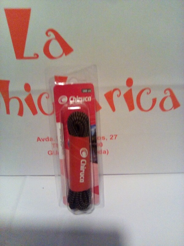 CORDONES CHIRUCA MARRON Y GRIS