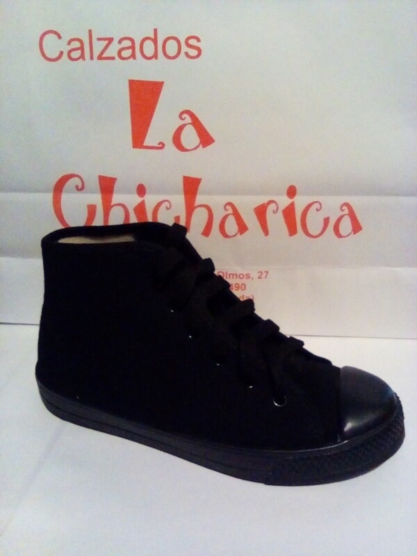 ZAPATILLA CRUAN 0388 NEGRO COSTALERO