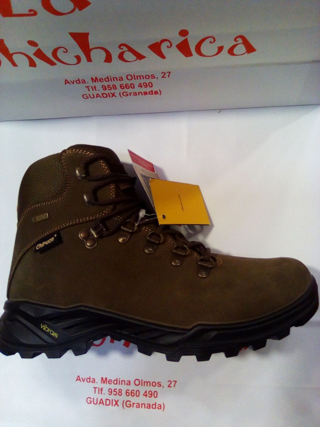 BOTA CHIRUCA TROFEO 01 GORE-TEX VERDE