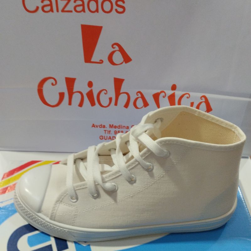 ZAPATILLA CRUAN 0388 BLANCO  COSTALERO