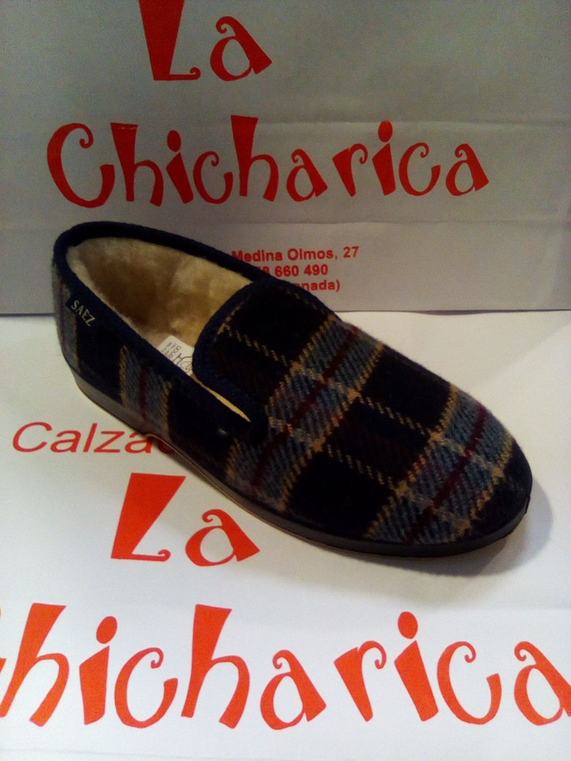 PAÑO CUADROS ZAPATILLA