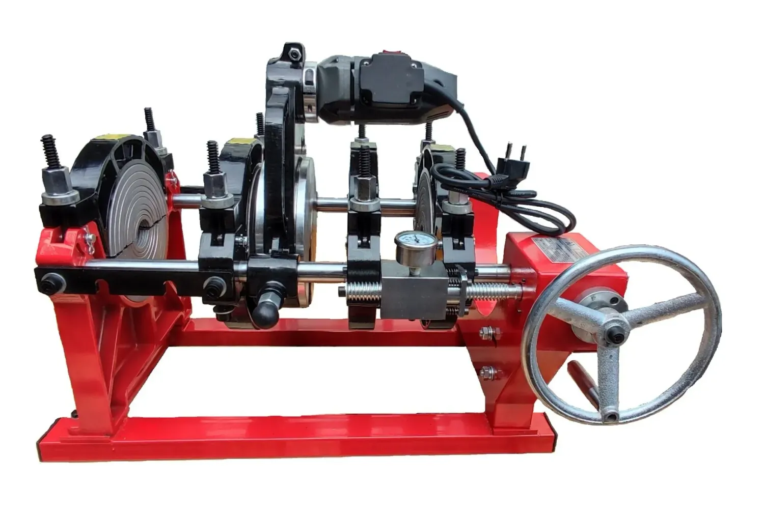 50mm-200mm Butt fusion pipe welding machine - self locking with manometer
