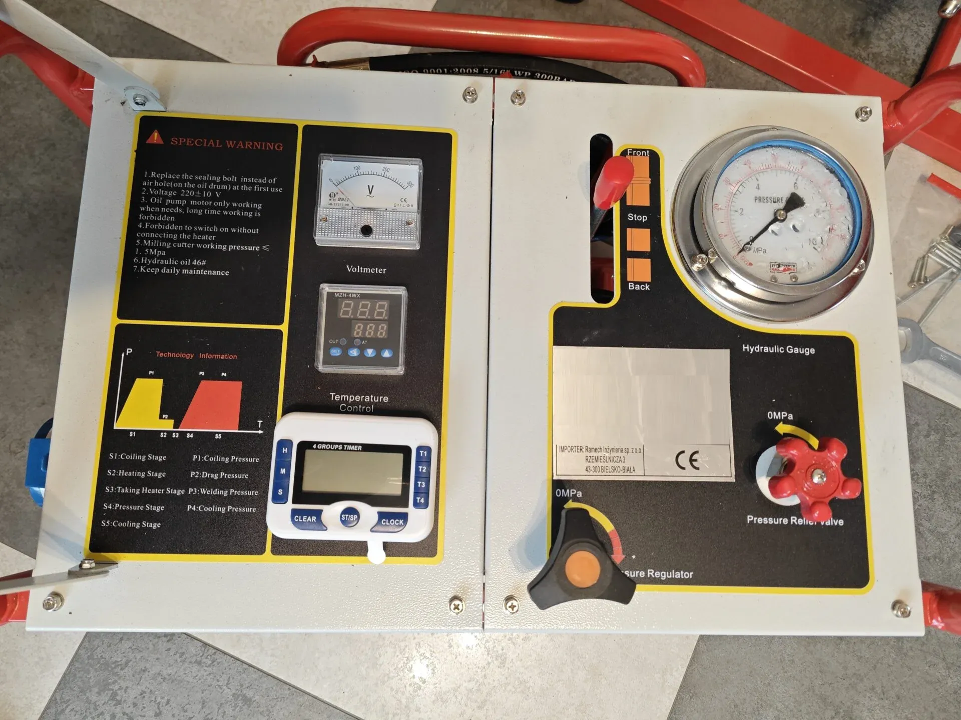 50mm-200mm Butt fusion pipe welding machine - hydraulic