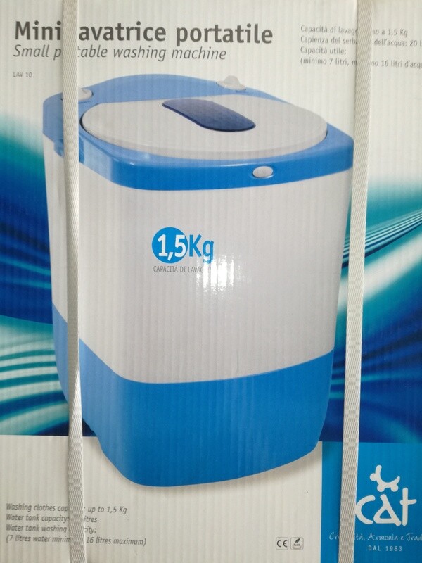 LAVATRICE MINI DA CAMPEGGIO 1,5 KG