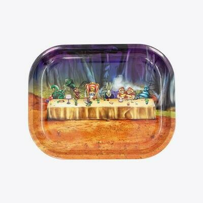 V Syndicate Alice Table מגש גלגול מתכתי קטן\בנוני\גדול דגם V Syndicate Alice Table מגש גלגול מתכתי קטן\בנוני\גדול דגם