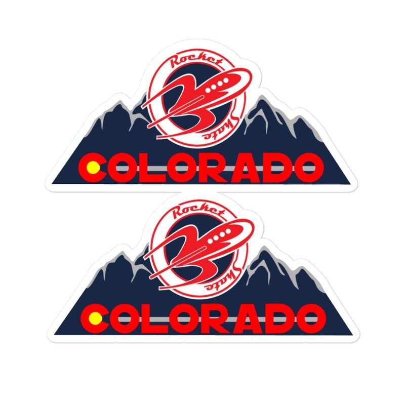 Foothills Bubble-free stickers