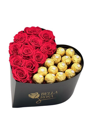 Caja en forma de corazón