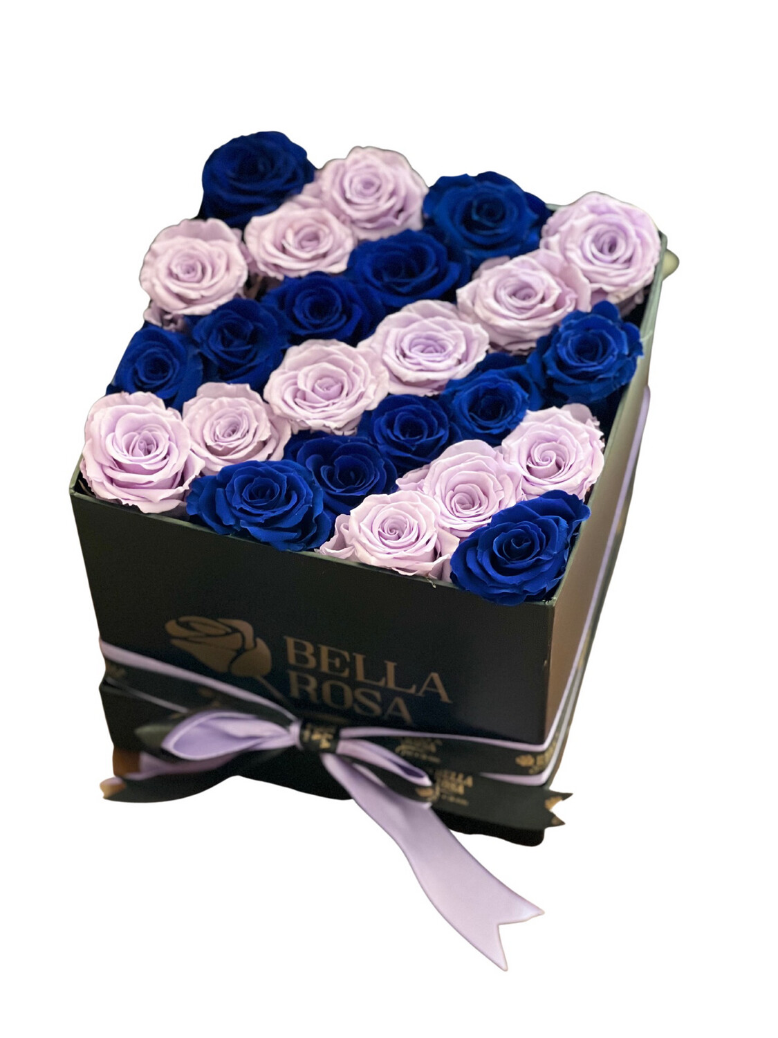 Caja con rosas Samall
