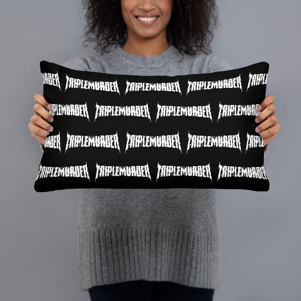TripleMurder Logo Pillow