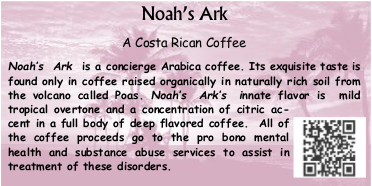 Noah's Ark Coffee