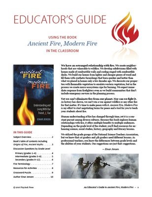 Educator's Guide to Ancient Fire, Modern Fire