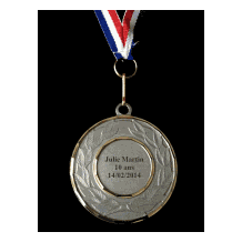 Médaille bronze à personnaliser - 1