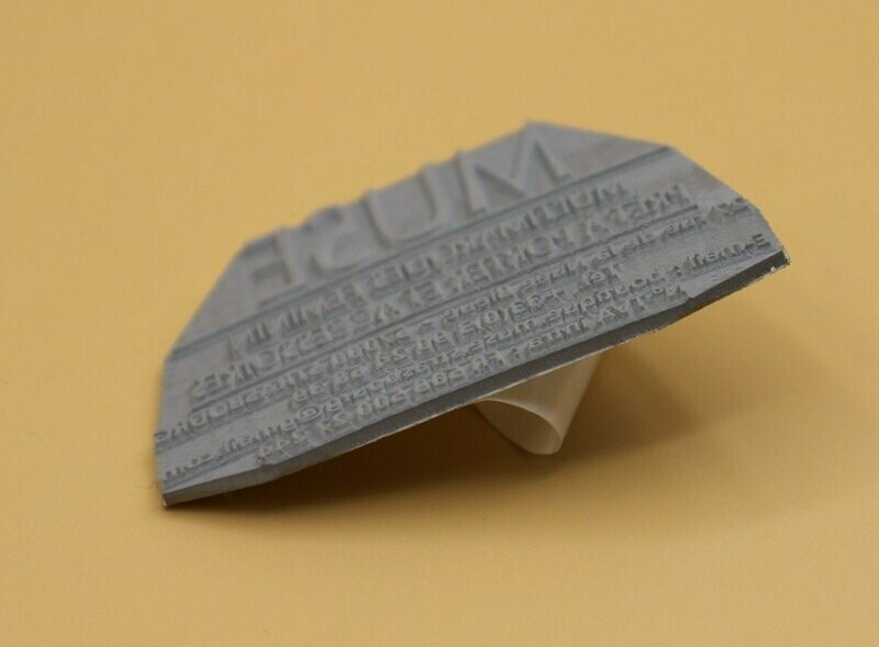Plaque caoutchouc Trodat Printy 4922 personnalisée