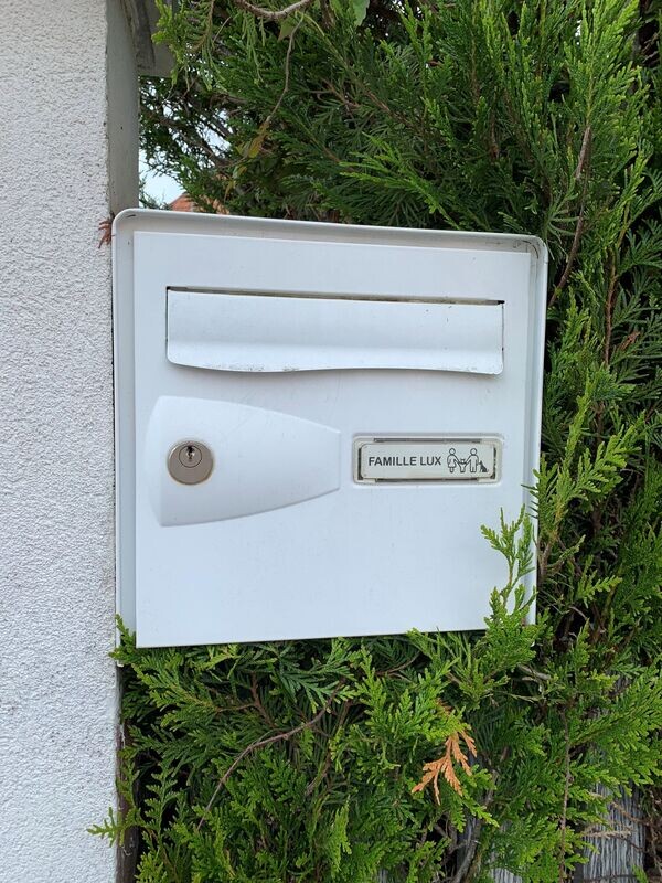 Plaque Boite aux lettres Fantaisie